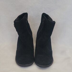 Strictly Comfort Black Ankle Boots Size 7.5